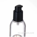 Factory Prijs Plastic Luxe Luxe Cosmetische verpakking Transparante hervulbare airless pompfles